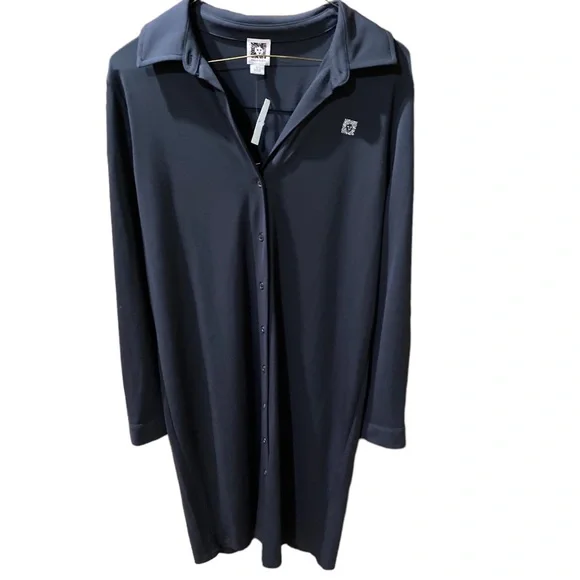 Vintage Anne Klein Shirt Dress - Picture 2 of 13